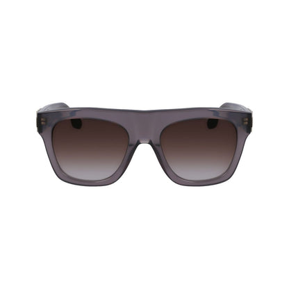 Victoria Beckham White Acetate Sunglasses