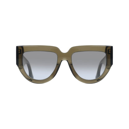 Victoria Beckham Brown Acetate Sunglasses