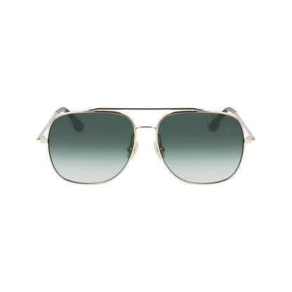 Victoria Beckham Gold Metal Sunglasses
