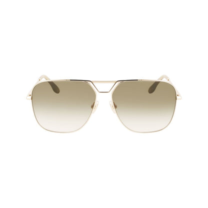 Victoria Beckham Gold Metal Sunglasses