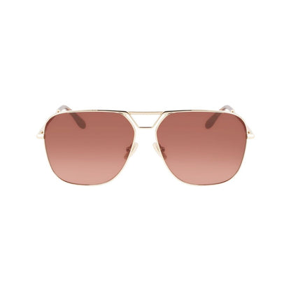 Victoria Beckham Gold Metal Sunglasses