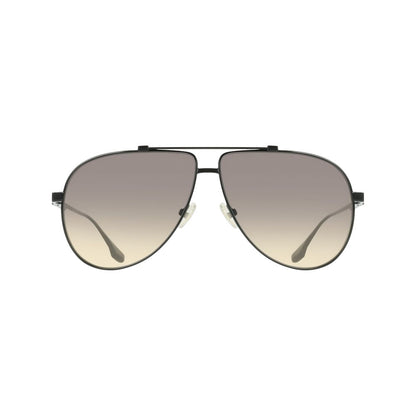 Victoria Beckham Black Metal Sunglasses