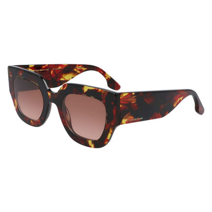 Victoria Beckham Red Acetate Sunglasses
