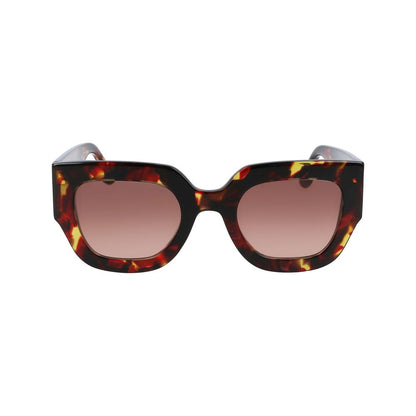 Victoria Beckham Red Acetate Sunglasses