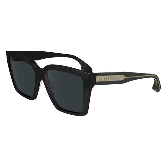 Victoria Beckham Black Acetate Sunglasses