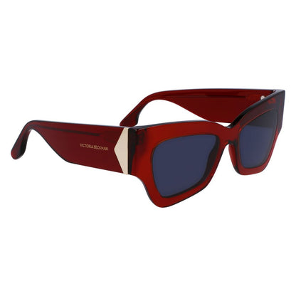 Victoria Beckham Red Acetate Sunglasses