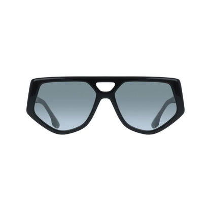 Victoria Beckham Green Acetate Sunglasses