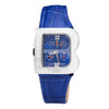 Laura Biagiotti Blue Leather Bracelet Watch