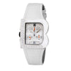 Laura Biagiotti White Leather Dress Watch