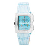 Laura Biagiotti Blue Leather Dress Watch