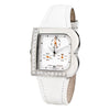 Laura Biagiotti White Leather Dress Watch
