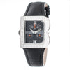 Laura Biagiotti Black Leather Dress Watch