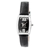 Laura Biagiotti Black Leather Dress Watch