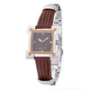 Laura Biagiotti Brown Leather Dress Watch