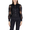 Morgan De Toi Black Polyester Blouse