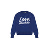Love Moschino Blue Wool Sweatshirt