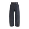 Givenchy Blue Cotton Casual Pants