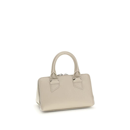 The Attico Beige Calf Leather Bos Taurus Shoulder Bag
