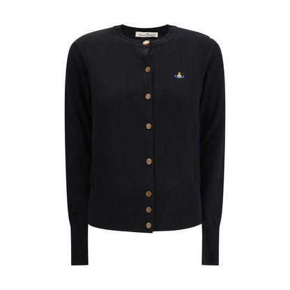 Vivienne Westwood Black Cotton Cardigan