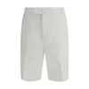 Thom Browne White Polyester Bermuda Shorts