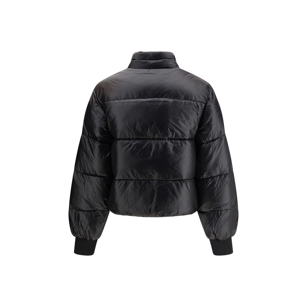 Ganni Black Nylon Coat