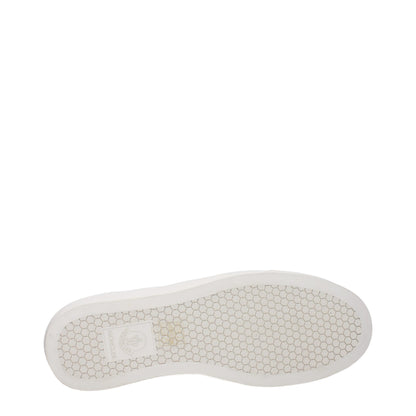 Moncler Brown Leather Low Top Sneakers