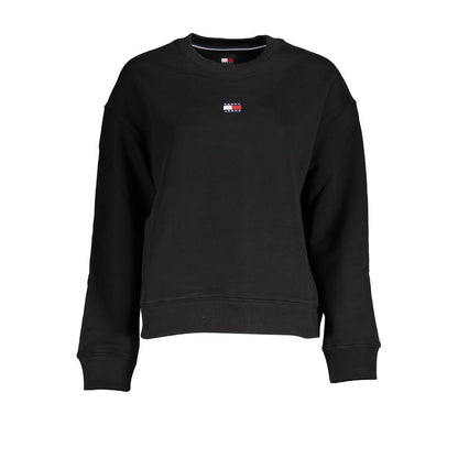 Tommy Hilfiger Black Cotton Sweatshirt