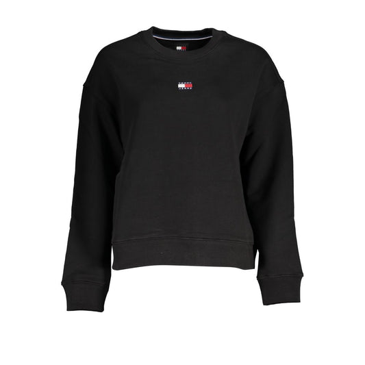 Tommy Hilfiger Black Cotton Sweatshirt
