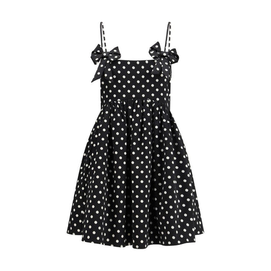 Ganni Multicolor Recycled Polyester Casual Dress