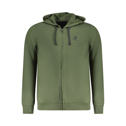 U.S. Grand Polo Green Cotton Sweatshirt