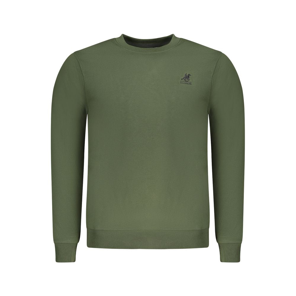 U.S. Grand Polo Green Cotton Sweatshirt