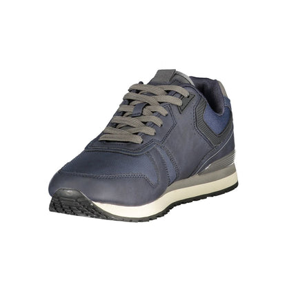 U.S. Grand Polo Blue Polyester Sneaker