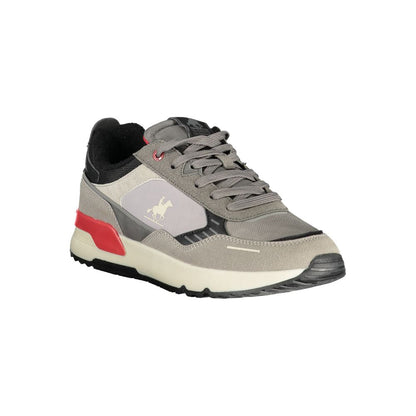 U.S. Grand Polo Gray Polyester Sneaker
