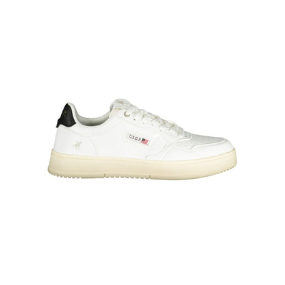 U.S. Grand Polo White Polyester Sneaker