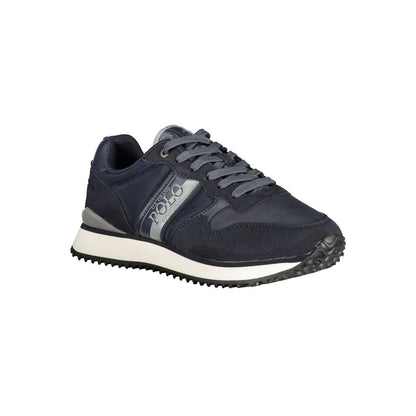 U.S. Grand Polo Blue Polyester Sneaker