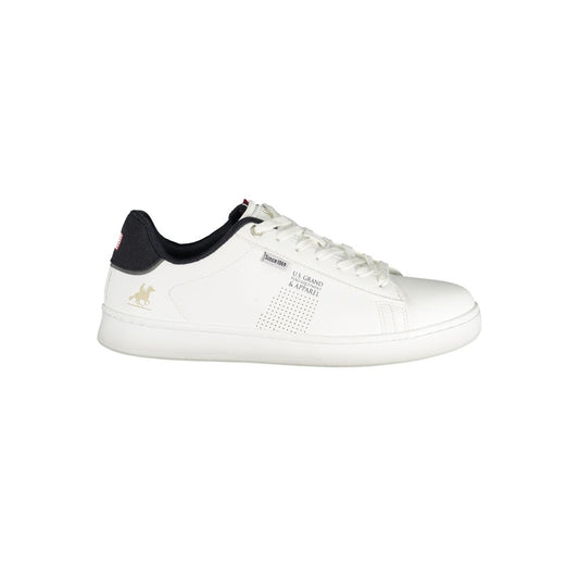 U.S. Grand Polo White Polyester Sneaker