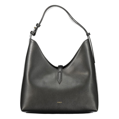 Furla Black Leather Handbag