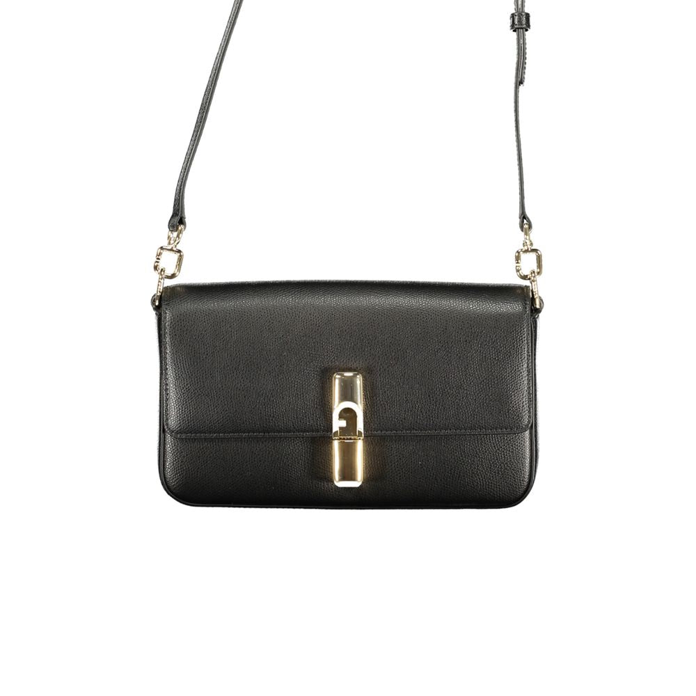 Furla Black Leather Handbag