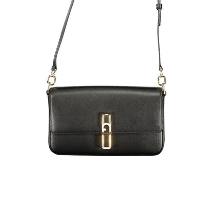 Furla Black Leather Handbag
