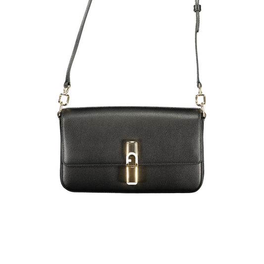 Furla Black Leather Handbag