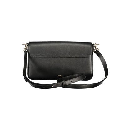 Furla Black Leather Handbag