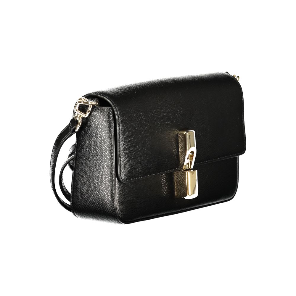 Furla Black Leather Handbag