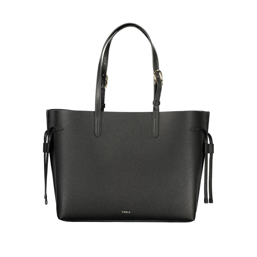 Furla Black Leather Handbag
