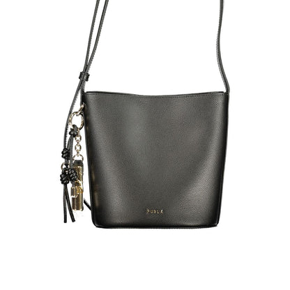 Furla Black Leather Handbag