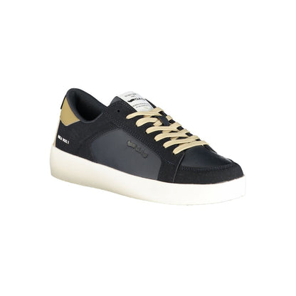 Gas Blue Polyester Sneaker