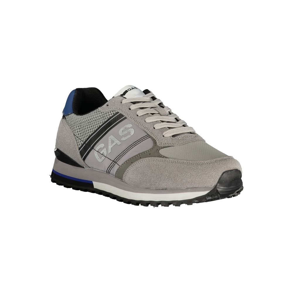 Gas Gray Polyester Men's Sneaker