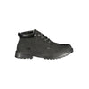 Gas Black Polyurethane Men Ankle Boot