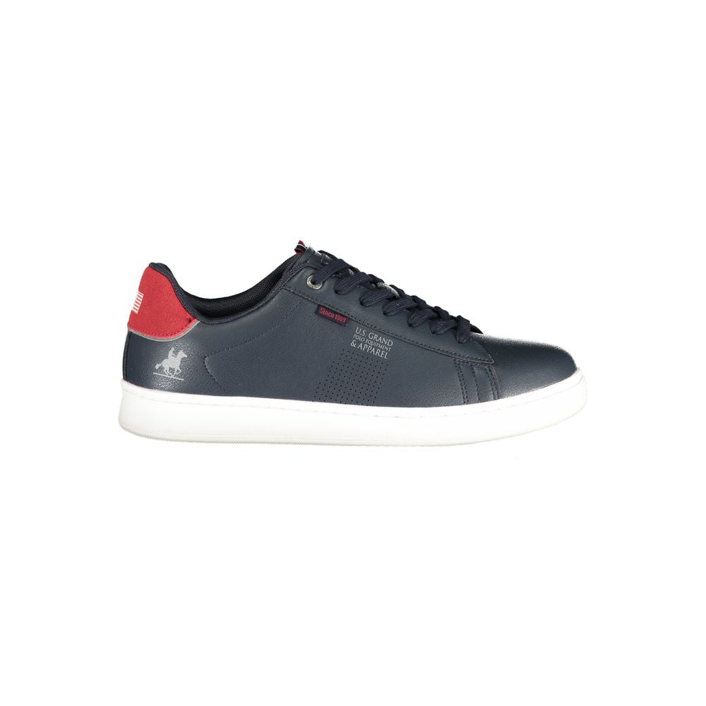 U.S. Grand Polo Blue Polyurethane Men Sneaker