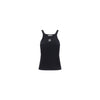 Fendi Black Cotton Tank Tops