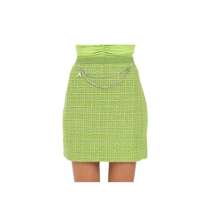 Patrizia Pepe Multicolor Cotton Mini Skirt
